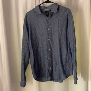 Banana Republic Linen Slim Fit Button Down